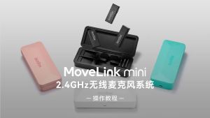 Micro Không Dây Godox MoveLink Mini LT UC 2.4GHz Bộ Thu Phát Cho iPhone Điện Thoại Thông Minh Type-C Máy Ảnh DSLR