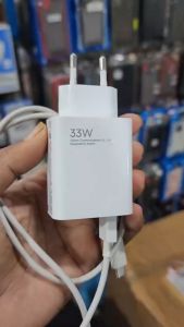 Charger Casan Turbo Charge 33W Xiaomi POCO M5s F3 X3 M4 Original Pro Type C