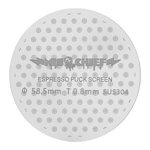 Mischief Workshop Coffee Puck Screen Bộ Lọc Bằng Thép Không Gỉ Cho Công Cụ Chiết Xuất Đồng Đều Espresso 585/535/51mm