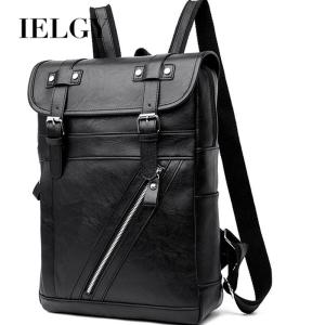 IELGY leisure travel european and american simple fashion mens backpack