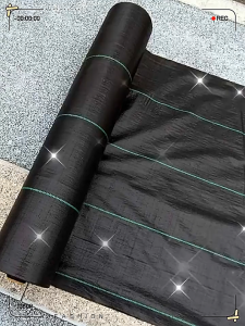 100M/200M Garden Anti Grass Cloth Garden Weed Barrier Fabric High Density Woven Landscape Fabric Premium Heavy Duty Weed Mat Fabric Weed Blocker Fabric *Made in China* + Send 50pcs  Free Nails