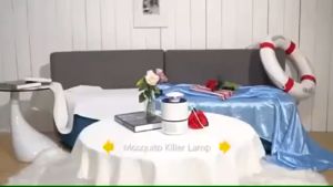 đèn bắt muỗi hình trụ