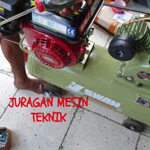 Swan Mesin Kompresor 1/2 HP - Penggerak Bensin Nishkawa GX 160
