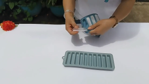 10 Hole Silicone Long Strip Sausage Hot Dog Mold Stick Shape Non-Stick Making Meat Snacks Silicone Ice Cube Molds