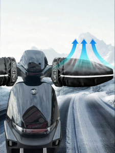 Heated Electric Bike Handlebar Cover