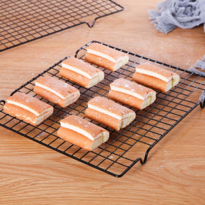Baking Cooling Rack Non-Stick Cake Stand Home Use Mousse Glaze Bread Biscuit Cooling Grid Baking Drying Net Rack Kitchen Tool