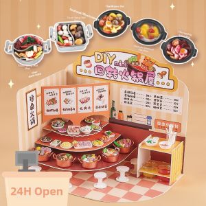 Nhà Hầm Mini DIY Cho Trẻ Em Chơi Giả Vờ