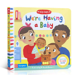 Big Steps Were Having A Baby Board book by Campbell Books