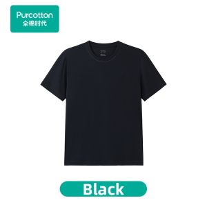 Purcotton | Cool Touch Cotton Mens T-Shirt Short Sleeve