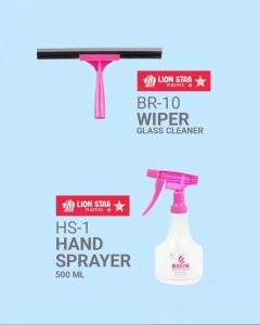 (BISA COD) PROMO LION STAR BR-10 WIPER GLASS CLEANER ALAT PEMBERSIH KACA MULTIFUNGSI SERBAGUNA / PENGGOSOK KACA / WIPER PEMBERSIH JENDELA