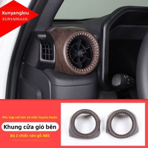 XUNYANGLOU | Bảng Trang Trí Nội Thất Toyota Prado 24-26 & LC250 Thiết Kế Vân Gỗ Sồi