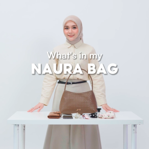 [Exclusive Luanhcing] Hody - Tas Totebag Tas Shoulder Wanita Anyaman sintetis premium Woven bag Aesthetic Kekinian Terbaru 2025 - NAURA BAG