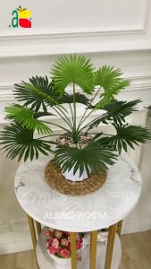 TANAMAN PALM KIPAS B8201 T35 IMITASI BUATAN DEKORASI ARTIFICIAL