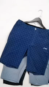 Quần Li - Ning Họa Tiết Vuông Cao Cấp Thanh Lịch Mặc Mát Không NhănCo Giãn Cực Êm – Mặc Cả Ngày Không Nóng