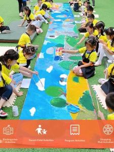 Customizable Blank Long Roll Canvas for Childrens Graffiti and Painting