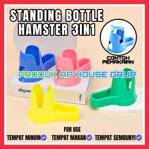 STAND BOTOL MINUM HAMSTER 3IN1 - TIDAK TERMASUK BOTOL