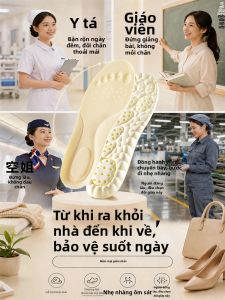 JVBV | Đệm Lót Giày Siêu Mềm Mại Đảm Bảo SựThoải Mái Khi Đứng Lâu