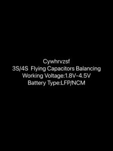 4S 6A Active Equalizer Whole Group Balancer Lifepo4 Lithium Active Battery Energy Transfer Capacitor