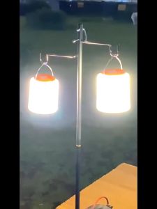 【จัดส่งจากกรุงเทพ】ไฟตะเกียงแค้มปิ้งไฟแคมป์ปิ้ง 20ชั่วโมง 2400mAh โคมไฟ LED แบบพกพา หรี่แสงได้3ระดับ Type-C กันน้ำ ชาร์จไฟได้แสงสว่างไม่พราว