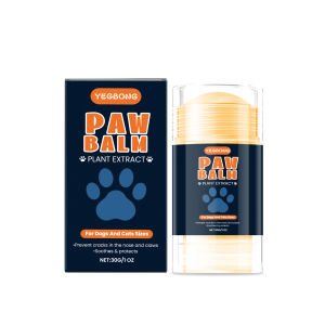 Yegbong Paw Bal Dry Paw Pad Moisturizer Ointment Stick For Cats And Dogs Pet Paw Cream Stick a gentle moisturizing and nourishing care cream stick for home cats and dogs Dog Cat Paw Pad Balm Stick- Nose Balm Soothing Moisturizer Natural Avocado Oil Shea