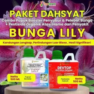 Pupuk Topfarm / Pestisida Topfarm / Pupuk Bunga Lily Hidup / Pupuk Penyubur Bunga Lily Artificial / Obat Bunga Lily Latex /Obat Semprot Bunga Lily Casablanca / Pupuk Buat Bunga Lily / Obat Daun Dann Bunga Lily