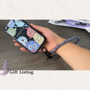 8mm Outdoor Mobile Phone Wrist Rope Multifunctional Anti-lost Short Lanyard
