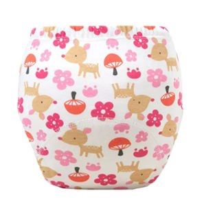 6 Layer Certified Ecological Baby Diapers Reusable Training Panties Pure Cotton Absorbent Swimwear for Babies