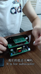 Wireless Bluetooth amplifier board speaker motherboard high-power computer audio amplifier circuit car subwoofer amplifier board
