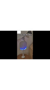 2IN1 USB Rechargeable Mosquito Insects Killer Electric Racket Stand With UV LED Light Foldable Electric Mosquito Killer Fly Swatter Trap HighVoltage Grid for Home Outdoor Wall-Mounted Handled Dual Modes Mosquito Racket Raket Pemukul Nyamuk Elektrik电電动滅蚊拍燈
