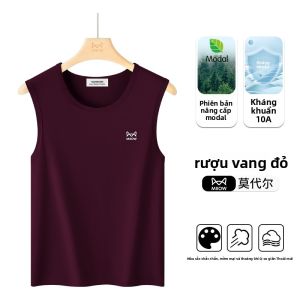 Áo ba lỗ nam MiiOW làm bằng vải lụa băng không tay thoáng khí mặc thường ngày