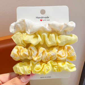 Durable Flower Pattern Hair Tie for Girls