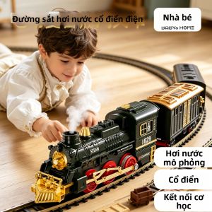 BABYSHOME | Đồ Chơi Xe Tải Điều Khiển Từ Xa Hợp Kim Phong Cách Retro