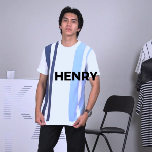 Kale HENRY - Sweater Rajut / Sweater Pria / Sweater Basic / Sweater Polos / Sweater Tangan Pendek