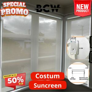 Rollblind Sunscreen - tirai gulung - Gorden gulung - Gorden Tarik - Gorden kantor - Gorden Kostum