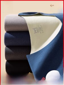 MiiOW | เสื้อชั้นในแบบสวมใส่สบาย อบอุ่น บุขนแกะหนา สำหรับผู้ชาย เสื้อชั้นในฤดูหนาว กางเกงชั้นในทรงปกติ ป้องกันความหนาว ระบายอากาศได้ดี เสื้อชั้นในชาย