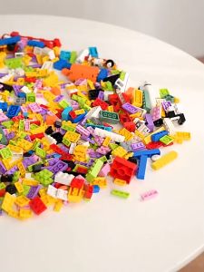 [SG Stock]Lego Toy Storage Box Building Block Small Particle Plastic Transparent with Lid Storage and Organization Box