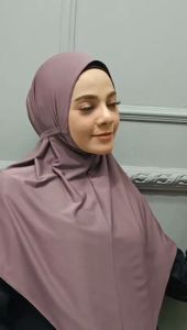 Jilbab Instan Bergo Arumi Tali Jersey Spandek By Kenzio BY MOSLEMWEAR