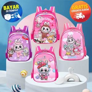 MIKADO - BK230 TAS SEKOLAH TAS RANSEL ANAK KARAKTER LABUBU TAS SEKOLAH ANAK TAS ANAK TK TAS RANSEL SEKOLAH