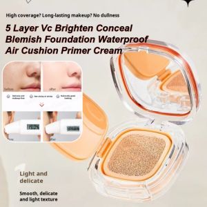 Moisturizing Brightening ConcealerLong-lasting Waterproof Skin Perfecting Air Cushion Foundation