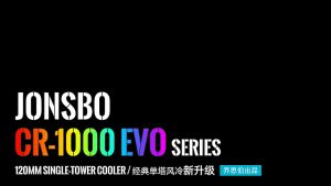 Tản nhiệt khí tản nhiệt CPU JONSBO CR1000 EVO đen và trắng Fan Cpu Có Đèn Led RGB - Hoàng Thịnh SG