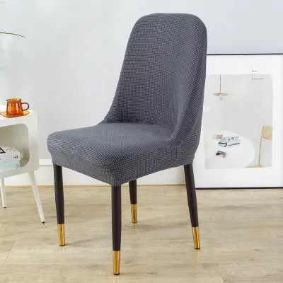 Elastic Half-round Chair Cover for Dining Room Furniture