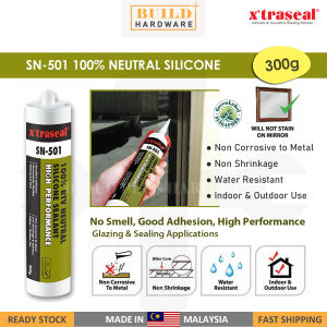XTRASEAL SN-501 100% RTV Neutral Silicone Sealant High Performance 300g