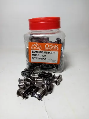 SAMBUNGAN RANTAI HARGA PER 10PCS UKURAN 420/428/428H/520