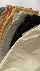 Quần short nữ kaki size 33-36 cỡ 65kg đến 70kg lưng thun có dây rút có độ giãn DEPDAI3336