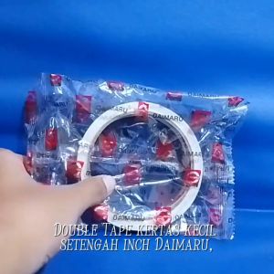 Double Tape Kertas Kecil 1/2inch (12mm x 12y) DAIMARU Double Tip 1/2 IN X 12mm Daimaru
