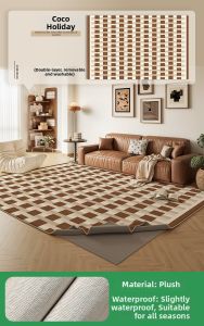 ZHUOYI | Vintage Custom Soundproof Easy-clean Detachable Large Carpet