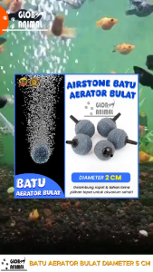 AIRSTONE BATU AERATOR BULAT BAKSO IMPORT HB-001 DIAMETER 2CM