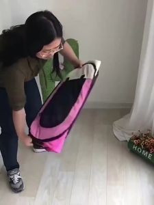 Epic Finds Kandang Lipat Tenda Hewan Peliharaan kucing Pagar Tenda Lipat Portabel Dengan 8 Panel Untuk Kucing Anjing Portable tenda kucing lipat
