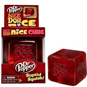NeeDoh Nice Cube Squish Fidget Toy Sensory Stress Reliever Anxiety Calm Focus Cube All Ages Gift