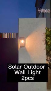 Wall Solar light Outdoor Waterproof Auto On/Ooff Solar LED light Sensor Solar Lamp Solar Garden Decorative Light Auto On/off Solar fairy lights
